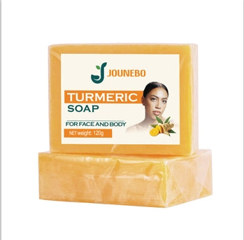 Jounebo Natural Turmeric Soap – For Brightening & Moisturizing